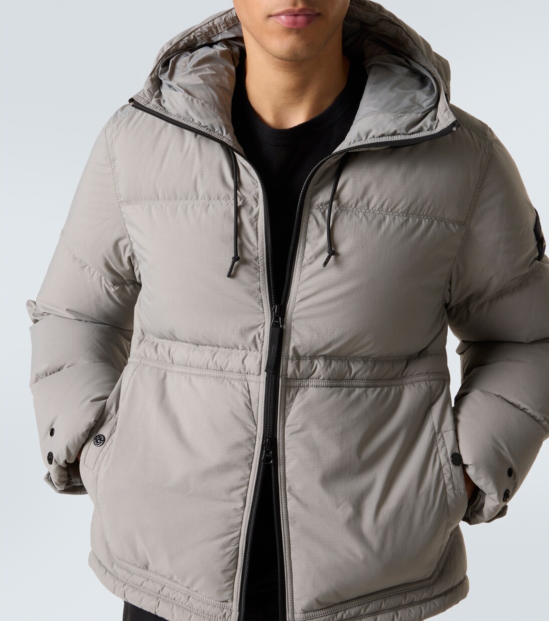 Technical ripstop down jacket | Stone Island