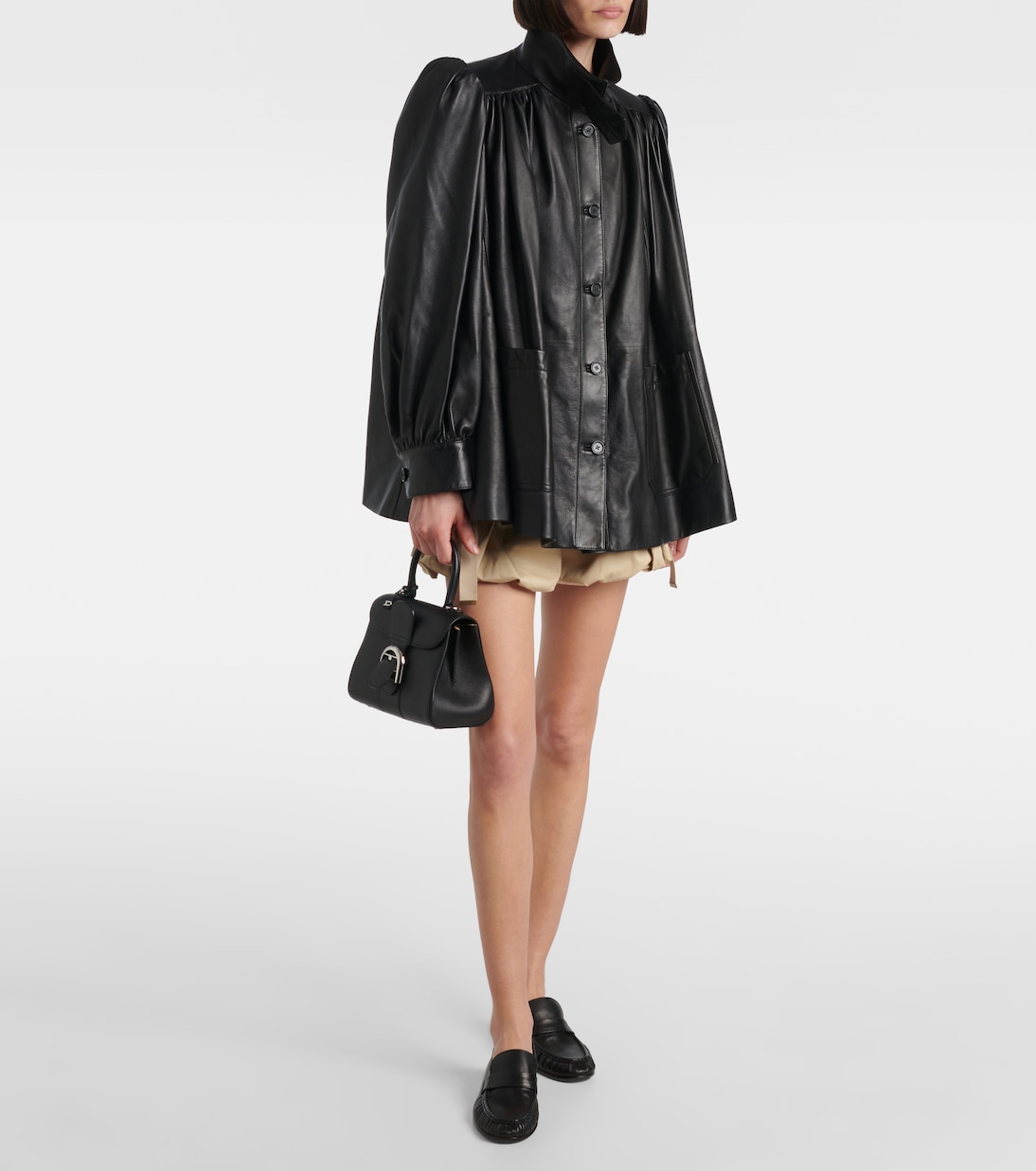 Sac Brillant Mini en cuir | Delvaux
