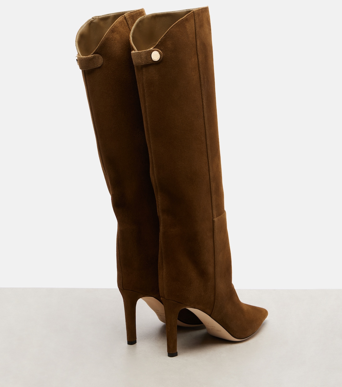 Alizze 85 suede knee-high boots | Jimmy Choo