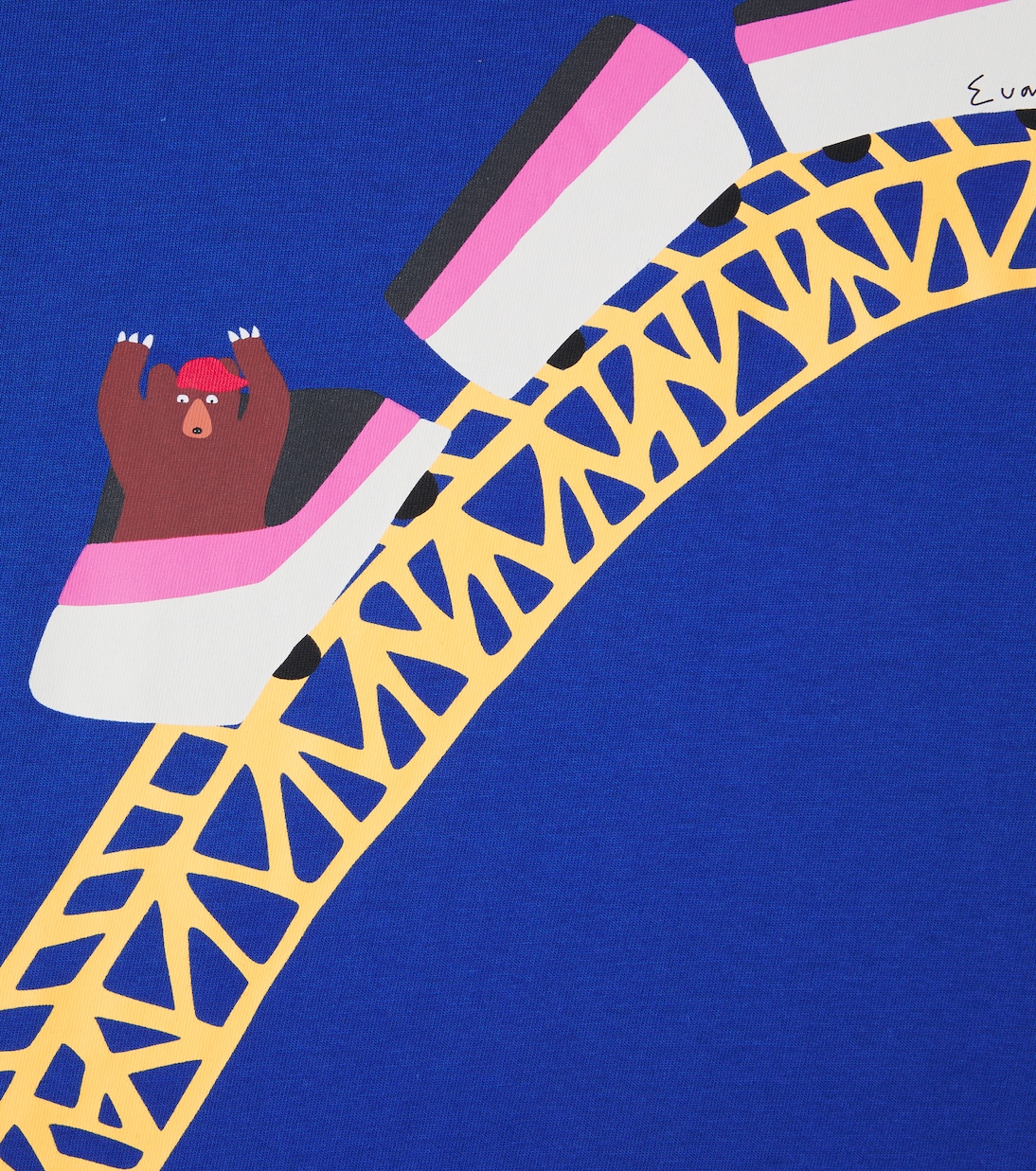 X Euan Roberts T-Shirt aus Baumwoll-Jersey | Gucci Kids