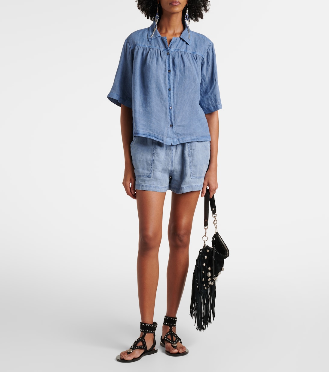 Camicia Rowan in lino | Velvet