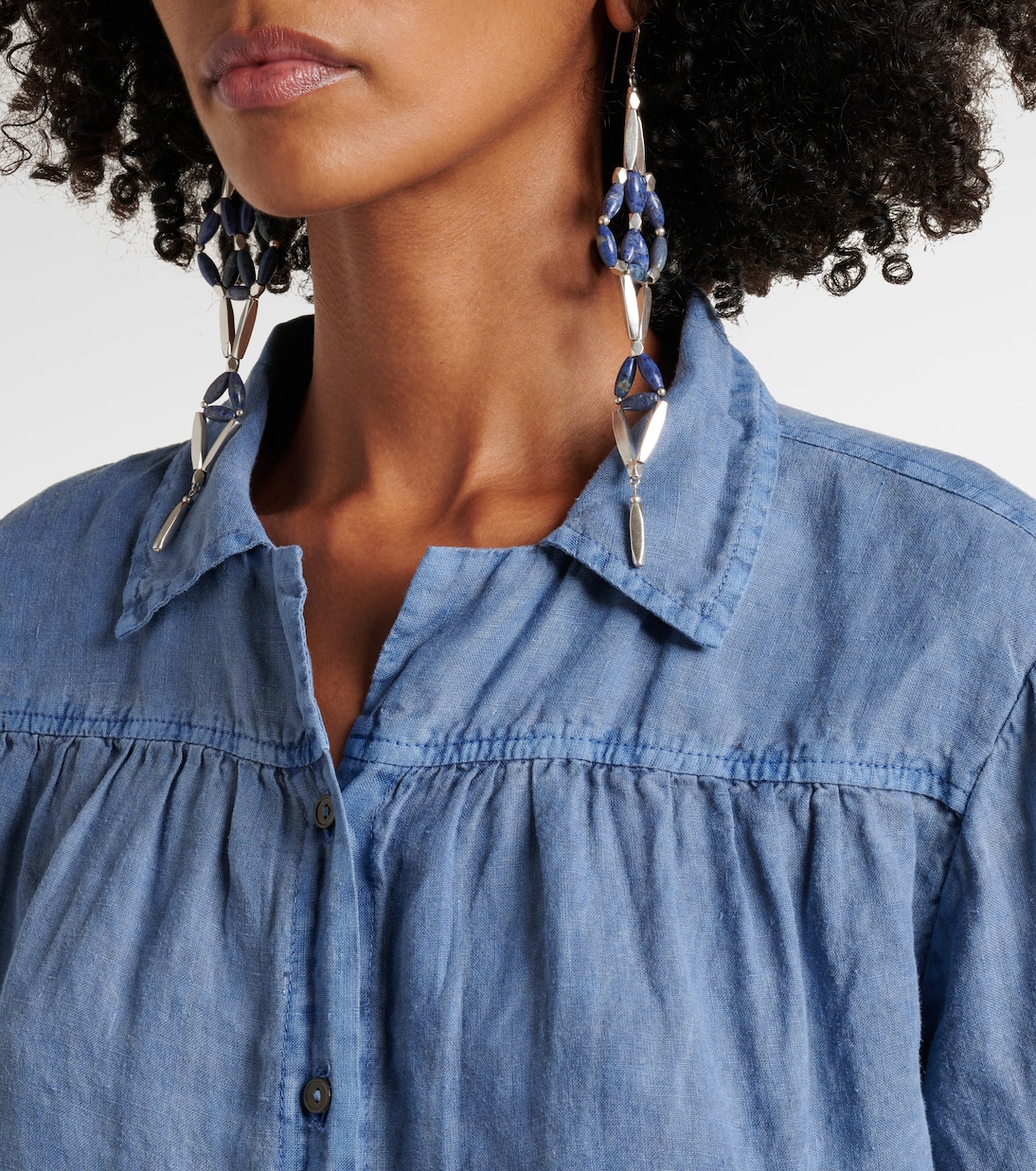 Camicia Rowan in lino | Velvet