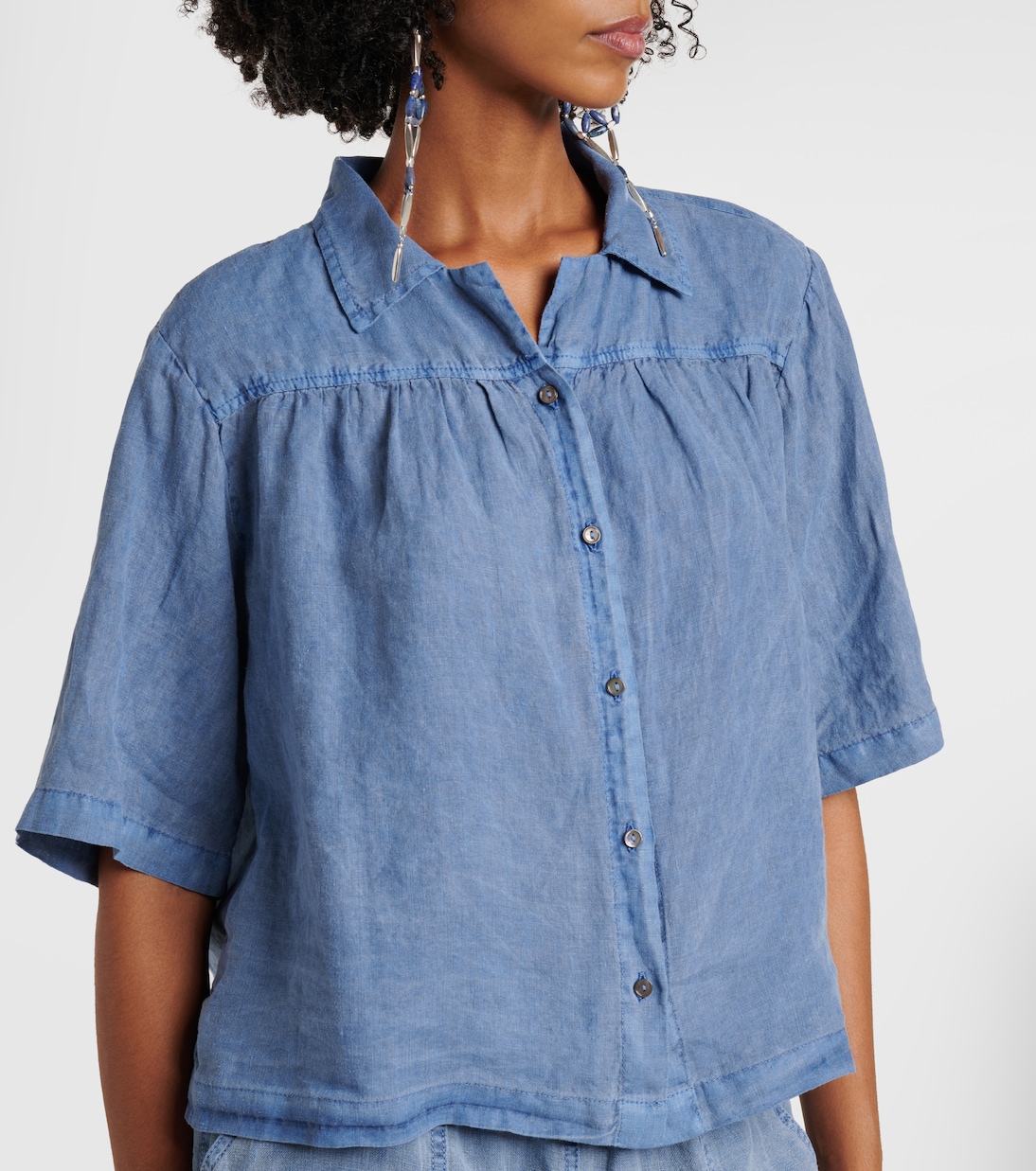 Camicia Rowan in lino | Velvet