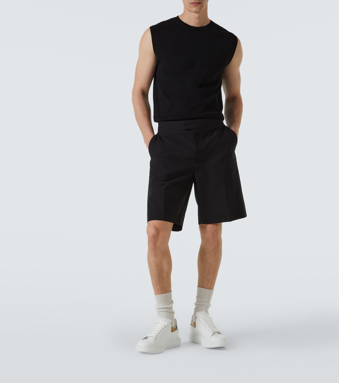 Zapatillas Oversized de piel | McQueen