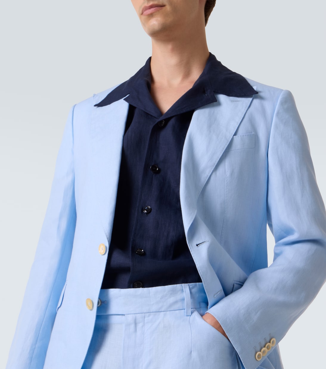 Blazer Sicilia en lin | Dolce&Gabbana