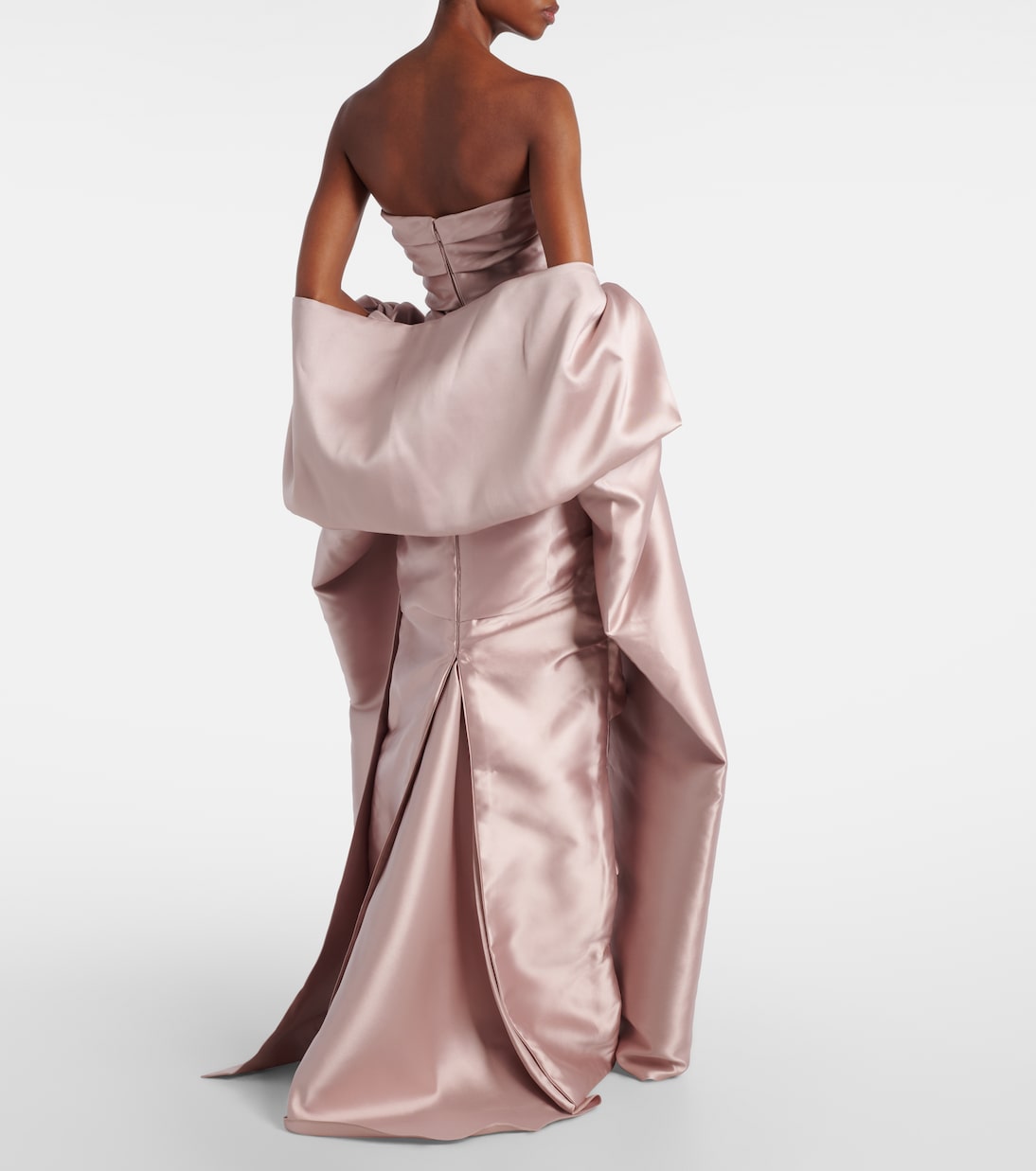 Robe aus Satin | Marmar Halim