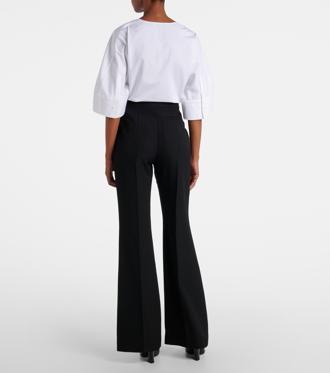 Schlaghose Mid-Rise aus Wolle | Givenchy