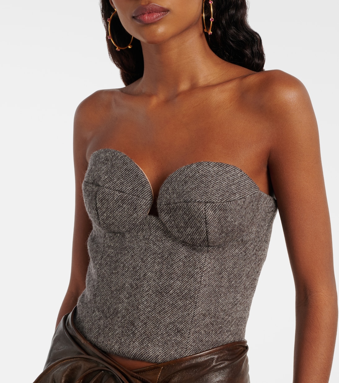 Wool-blend corset | Magda Butrym