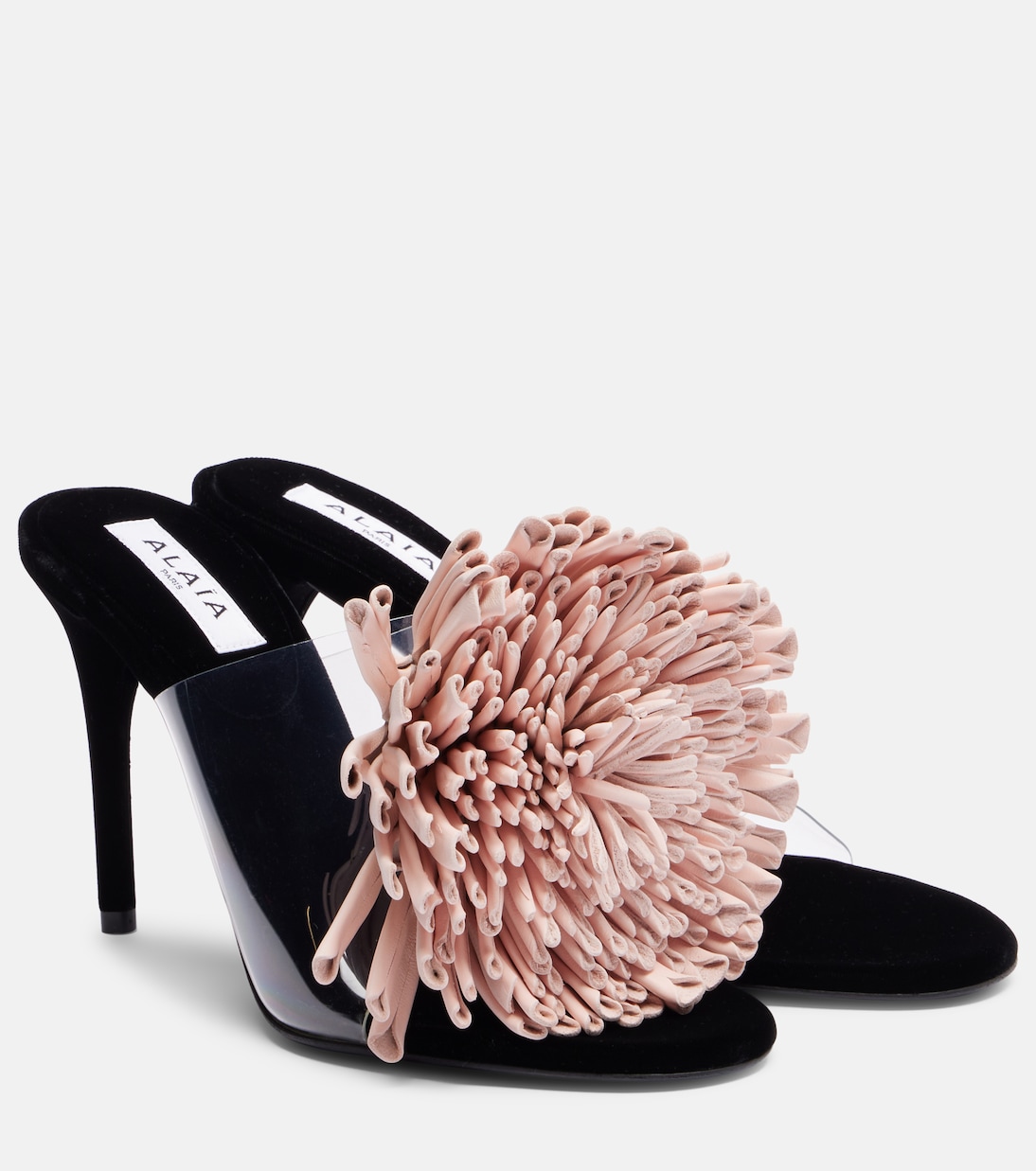 Asymmetric 90 leather sandals | Alaïa