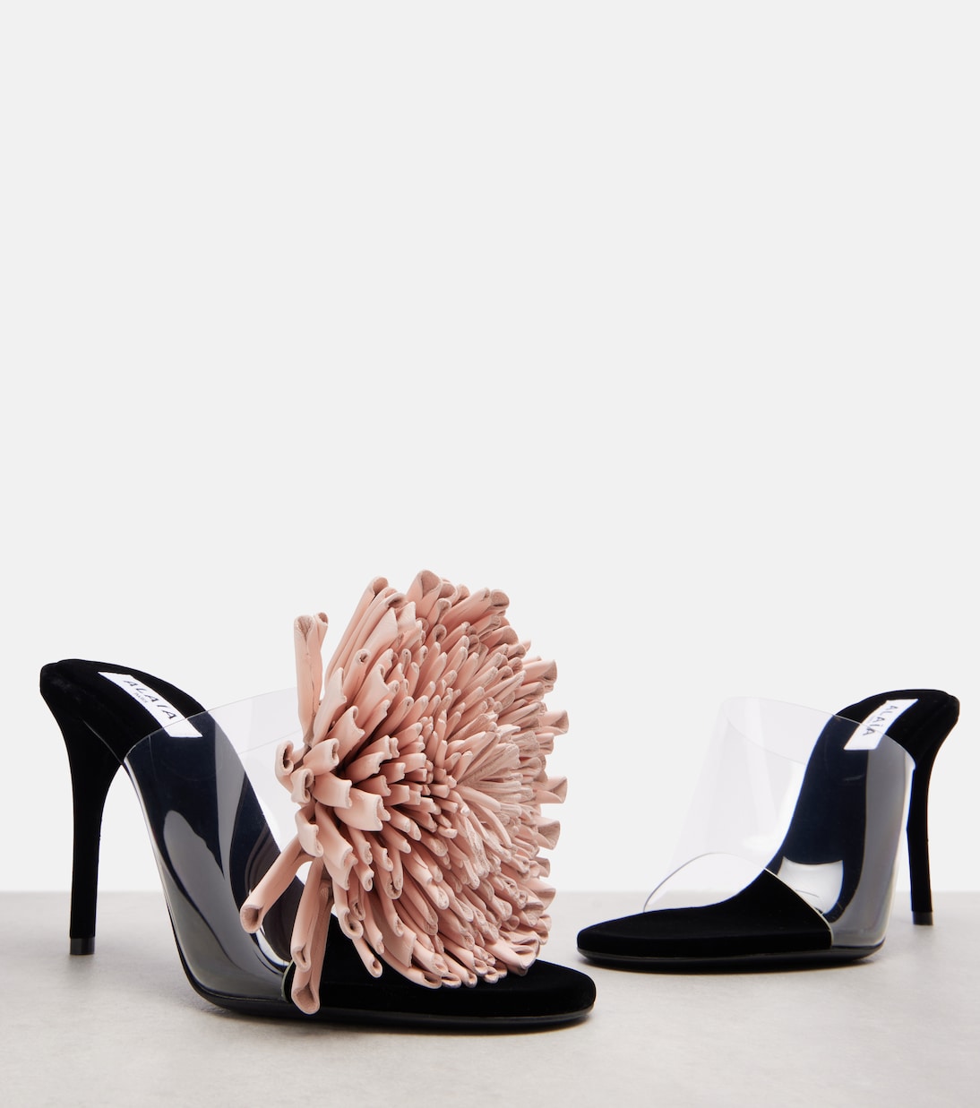 Asymmetric 90 leather sandals | Alaïa