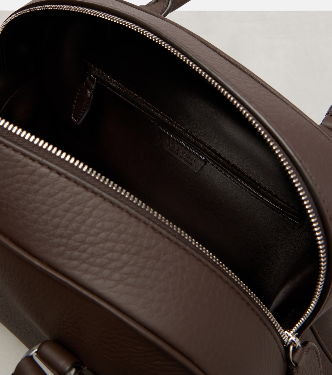 India 12 leather tote bag | The Row