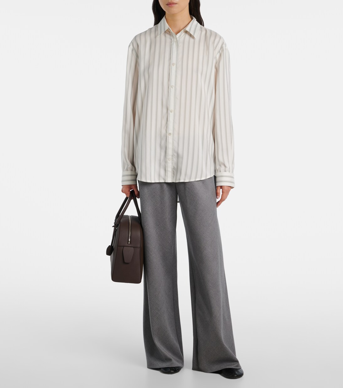 India 12 leather tote bag | The Row