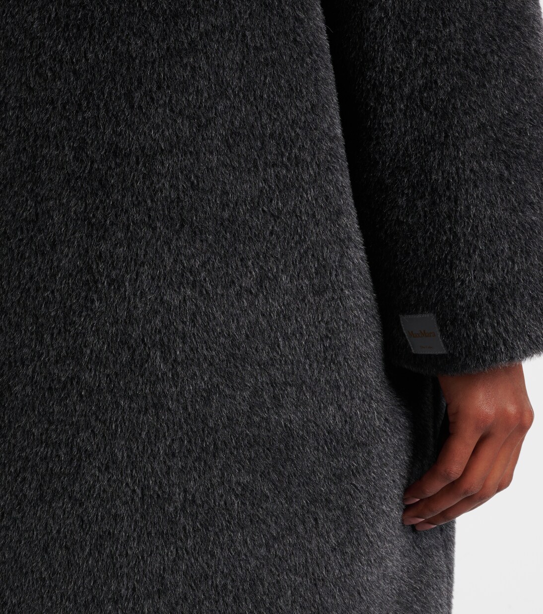 معطف من الألبكا والصوف محشو بريش الإوز The Cube Orion  | Max Mara