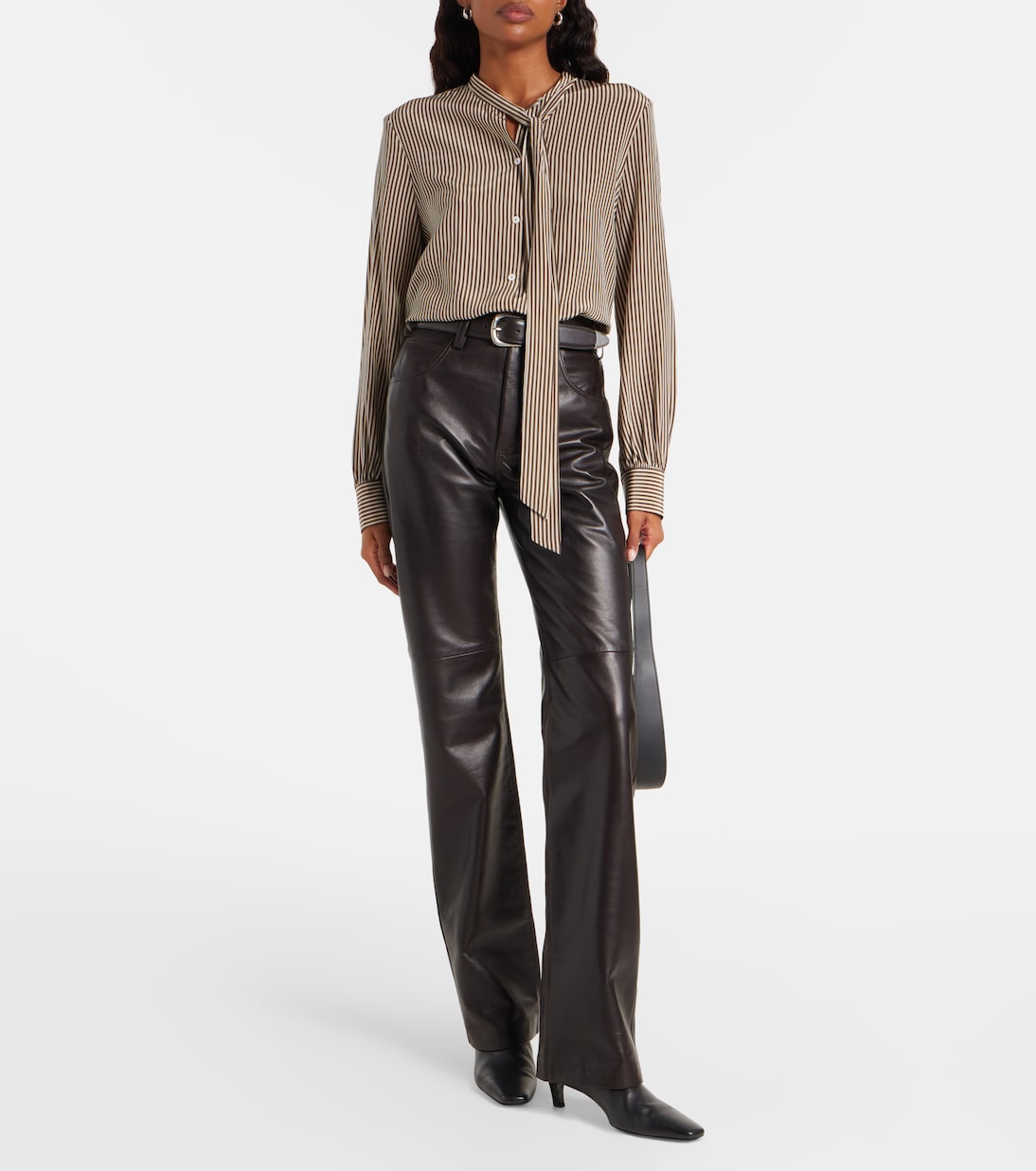 Striped silk shirt  | Nili Lotan