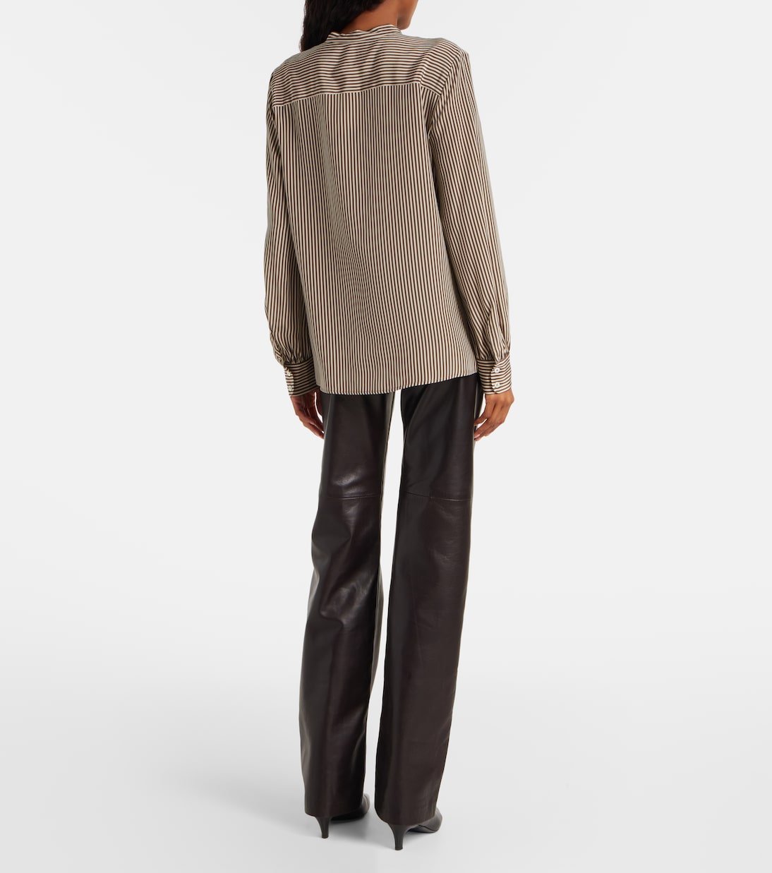 Striped silk shirt  | Nili Lotan