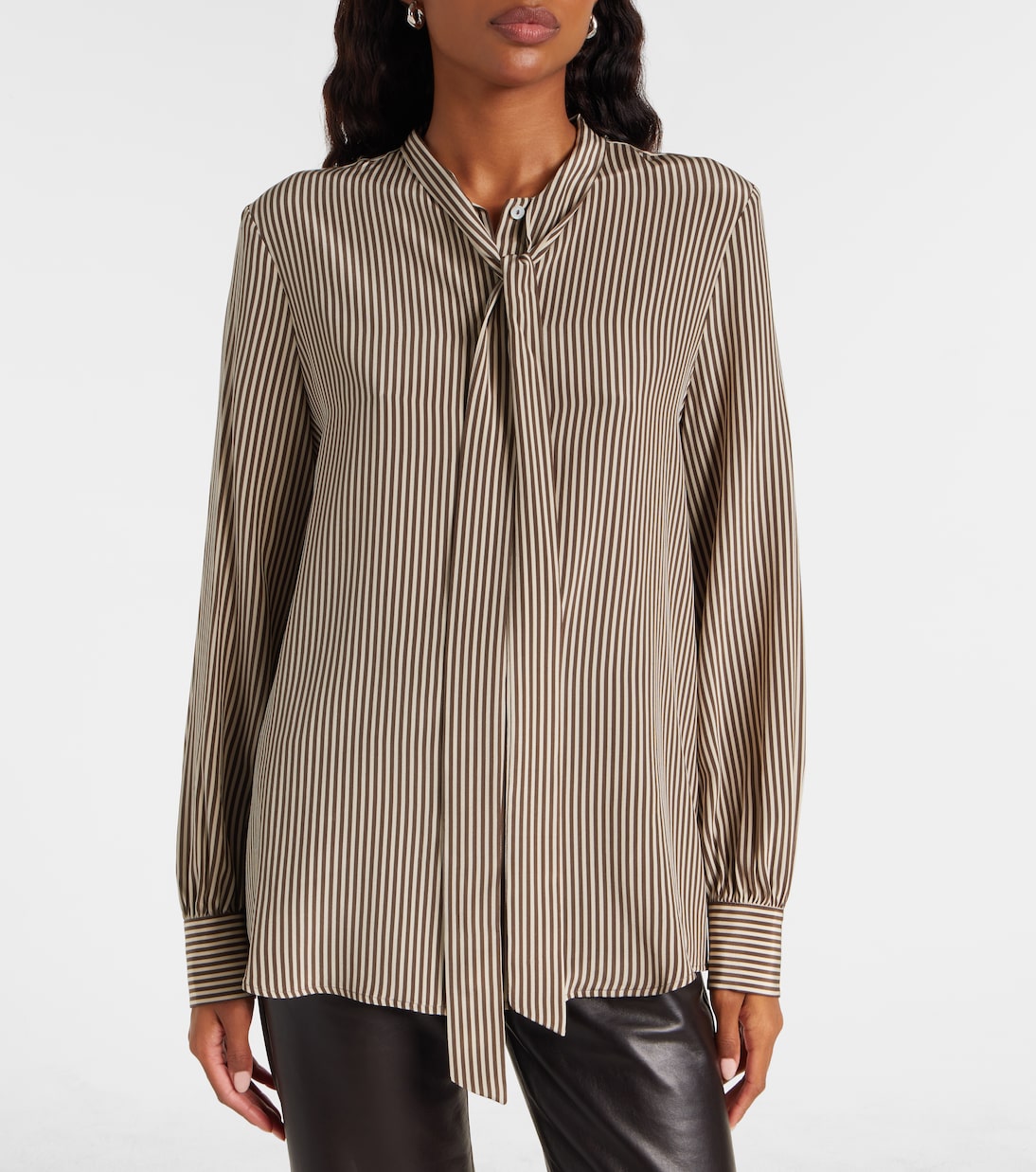 Striped silk shirt  | Nili Lotan