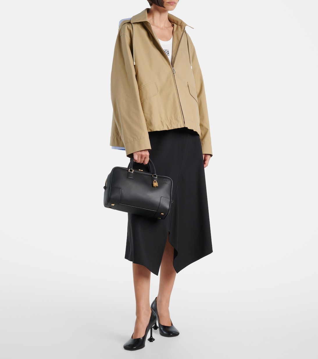Amazona 28 leather tote bag | Loewe