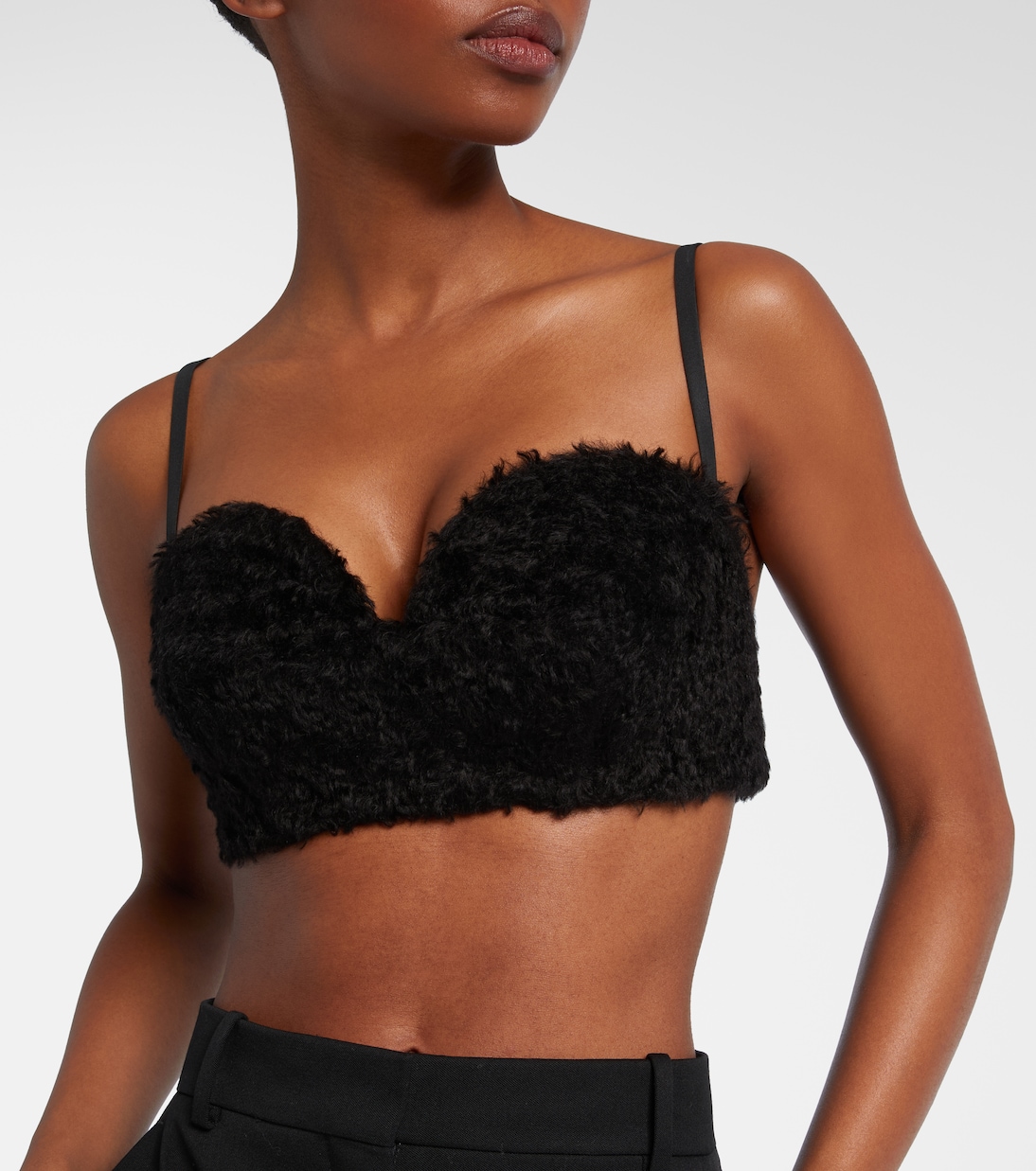 Mohair-blend bra top | Givenchy