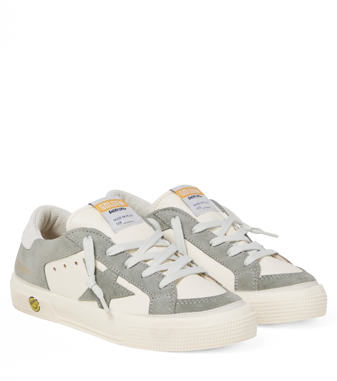 Sneakers May aus Leder und Veloursleder | Golden Goose Kids