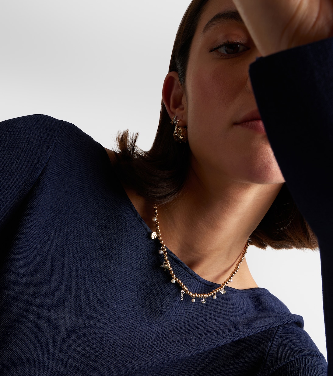 Collier en or 14 ct et perles | Sydney Evan