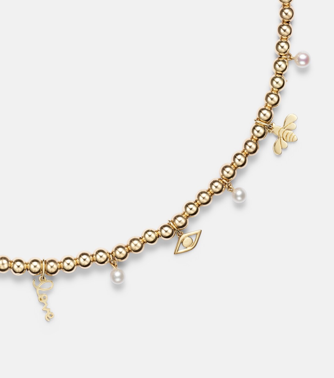 Collier en or 14 ct et perles | Sydney Evan