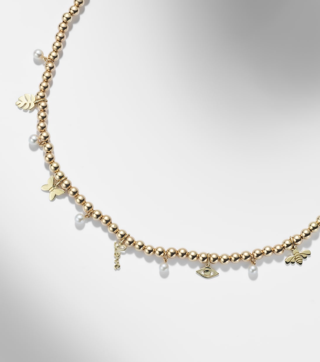 Collier en or 14 ct et perles | Sydney Evan