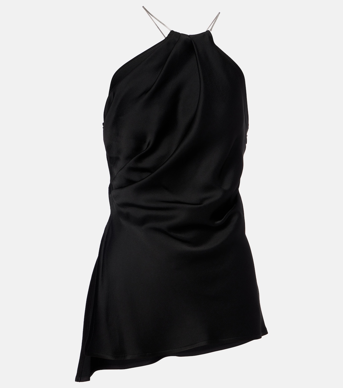Draped satin top | Victoria Beckham