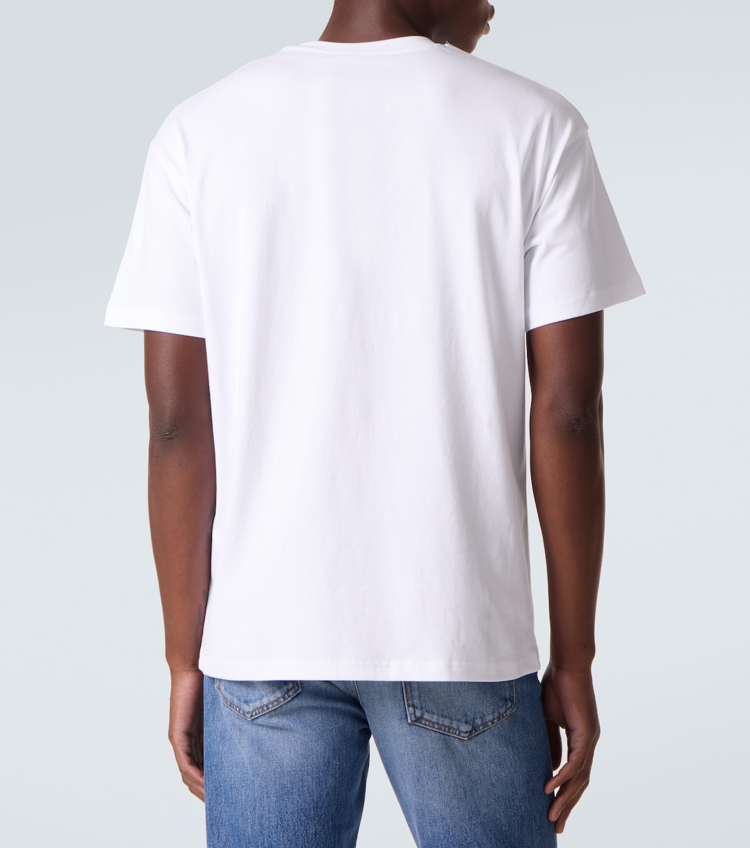 Embroidered logo cotton jersey T-shirt | Givenchy