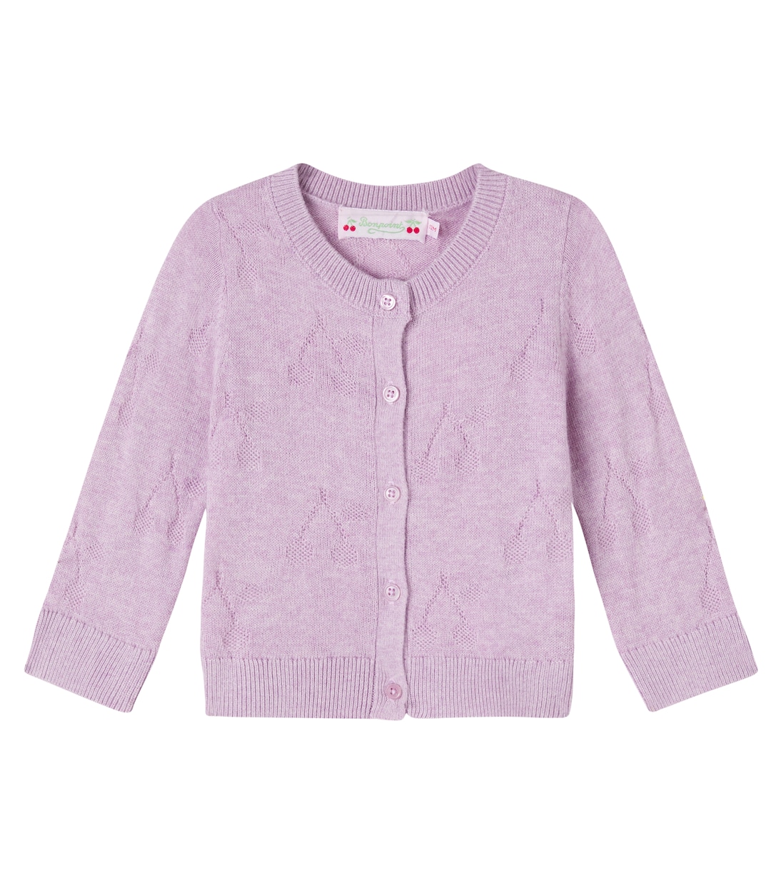 Baby Teyana cotton and cashmere cardigan | Bonpoint
