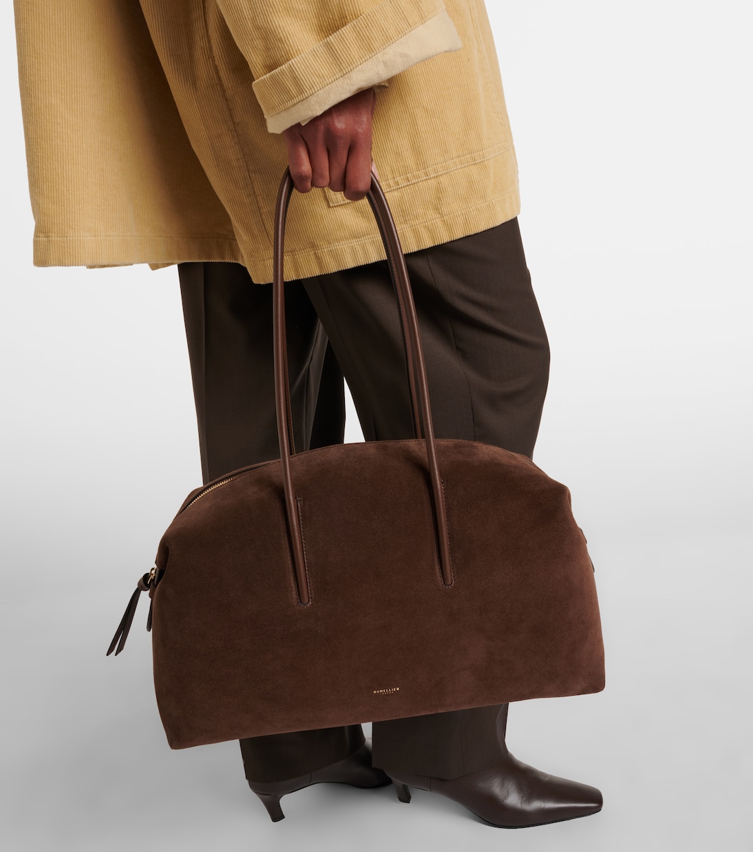 Stockholm Large suede tote bag | DeMellier