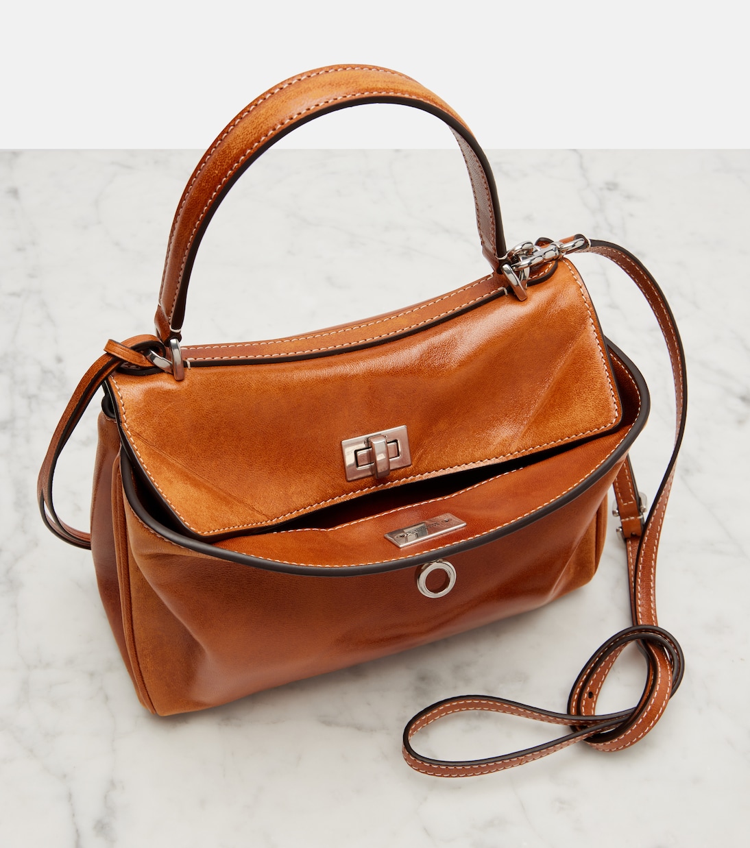 Rodeo Mini leather tote bag | Balenciaga