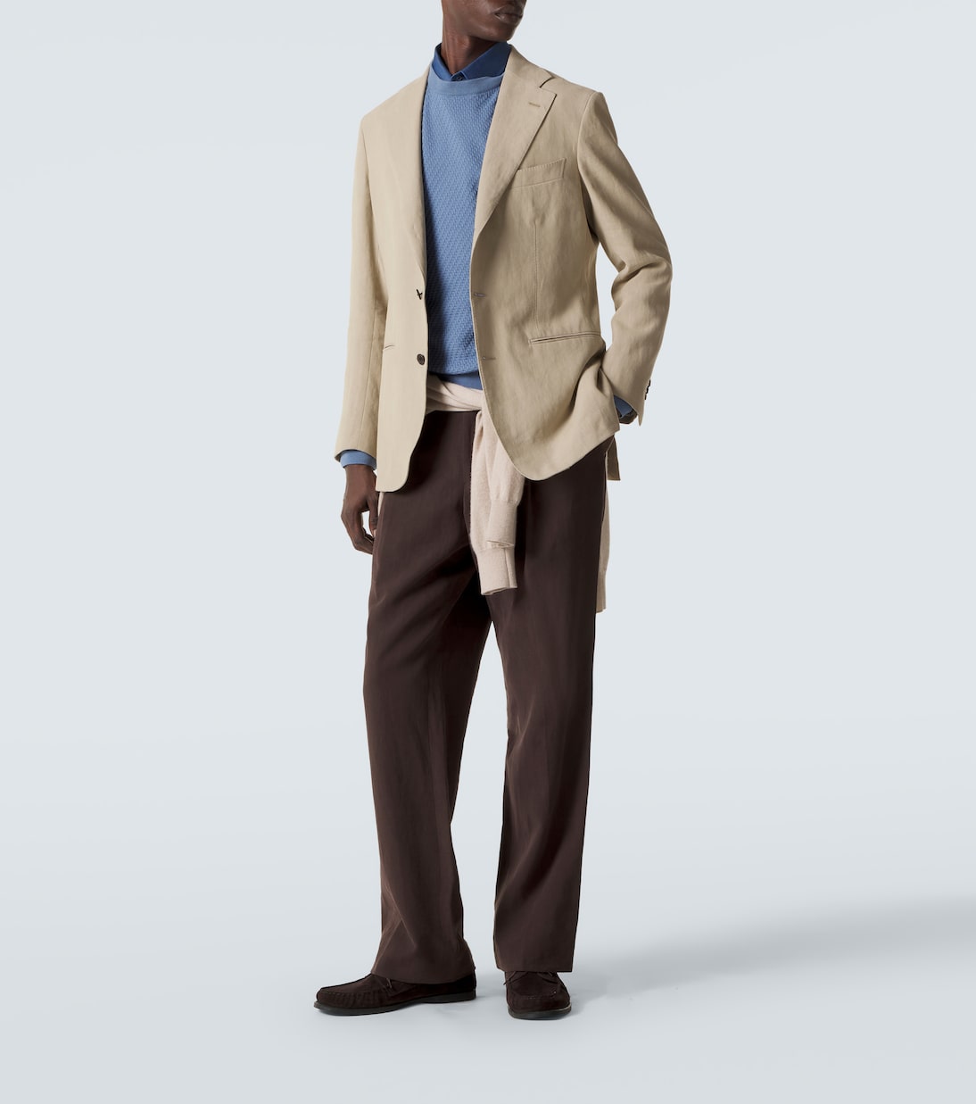 Cotton and silk sweater | Canali