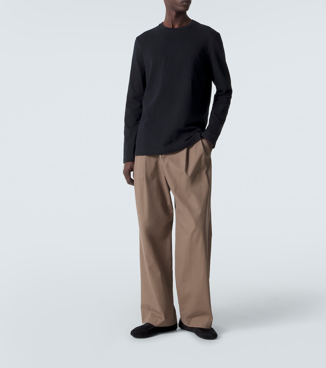 Leon cotton jersey T-shirt | The Row