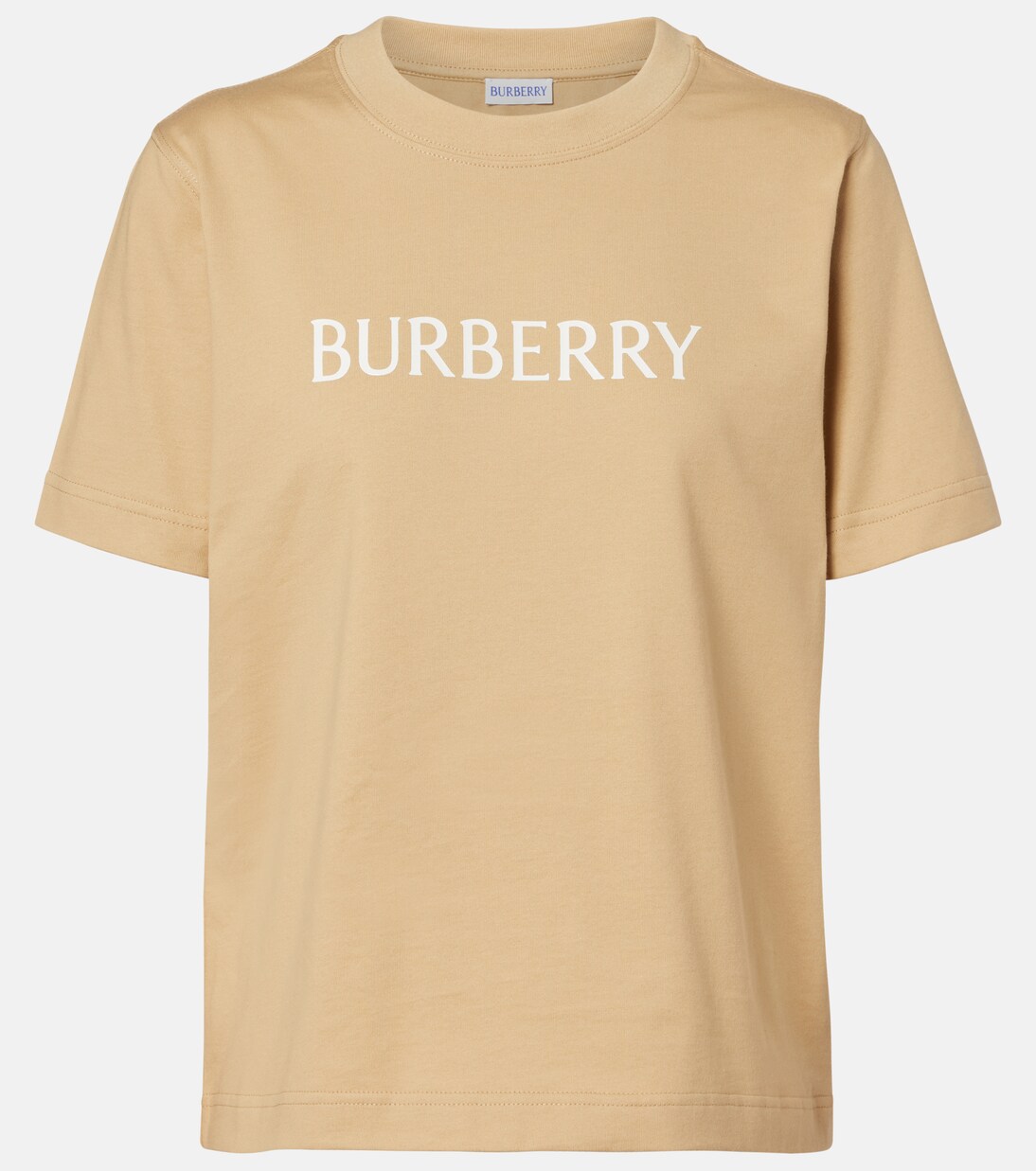 Camiseta de jersey de algodón con logo | Burberry
