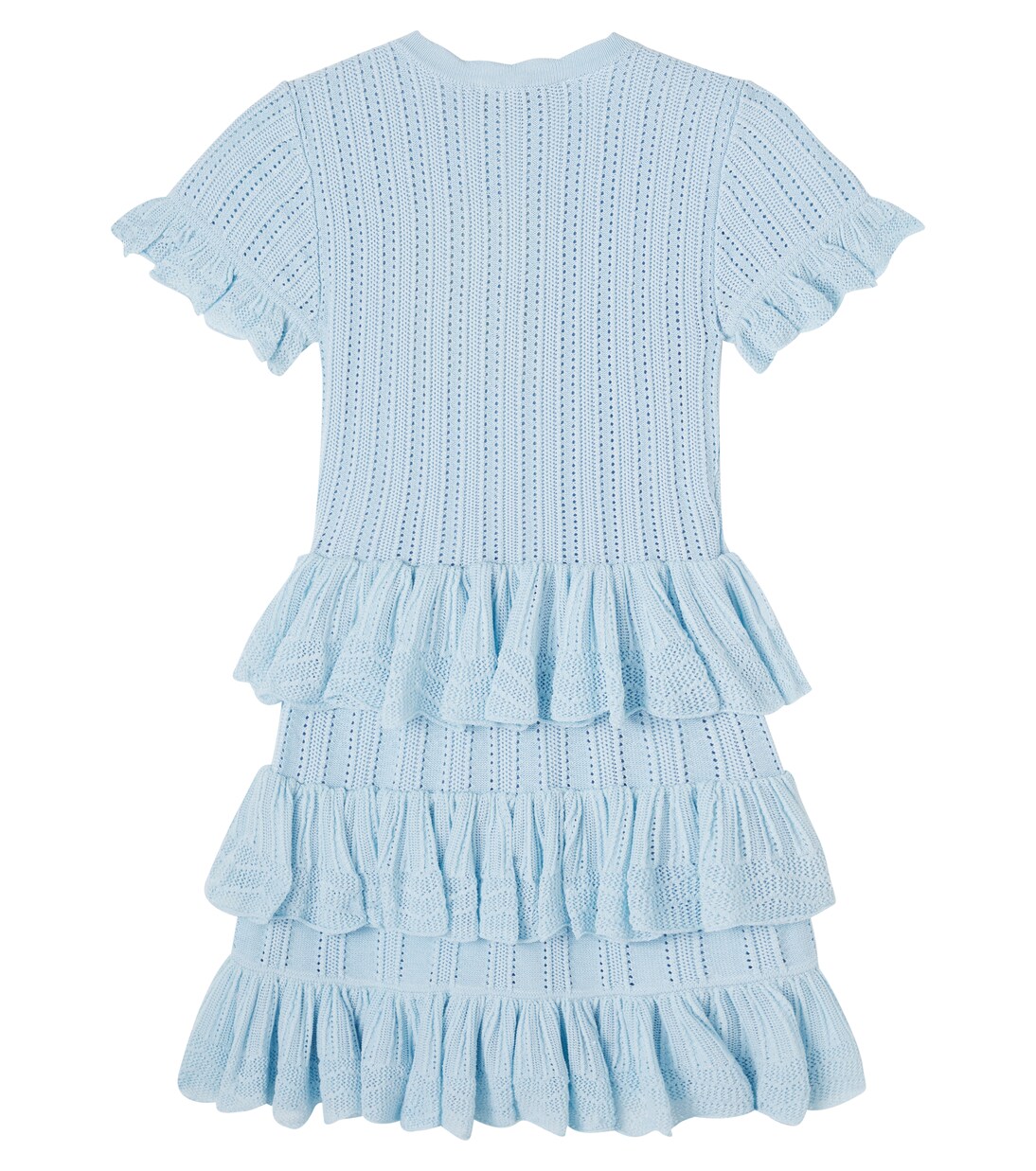 Robe en pointelle à fleurs | Self-Portrait Kids