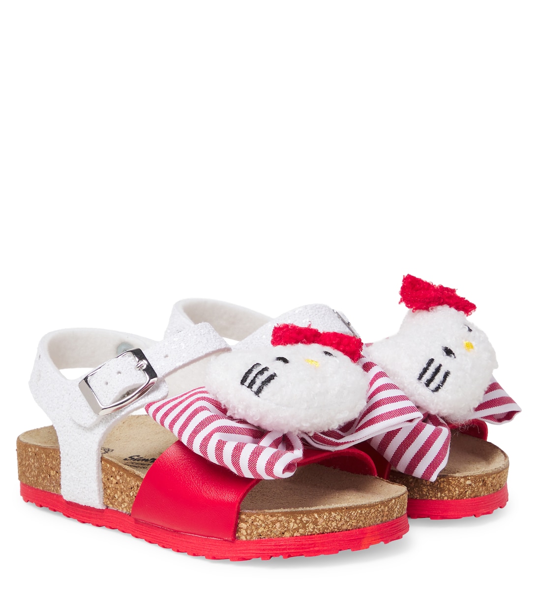 x Hello Kitty bow-detail sandals | Monnalisa