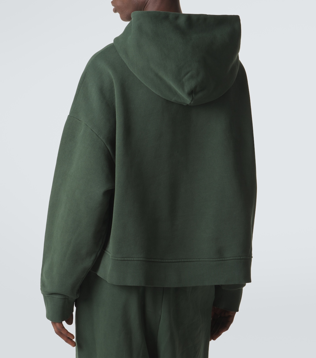 Heavy cotton jersey hoodie | Entire Studios