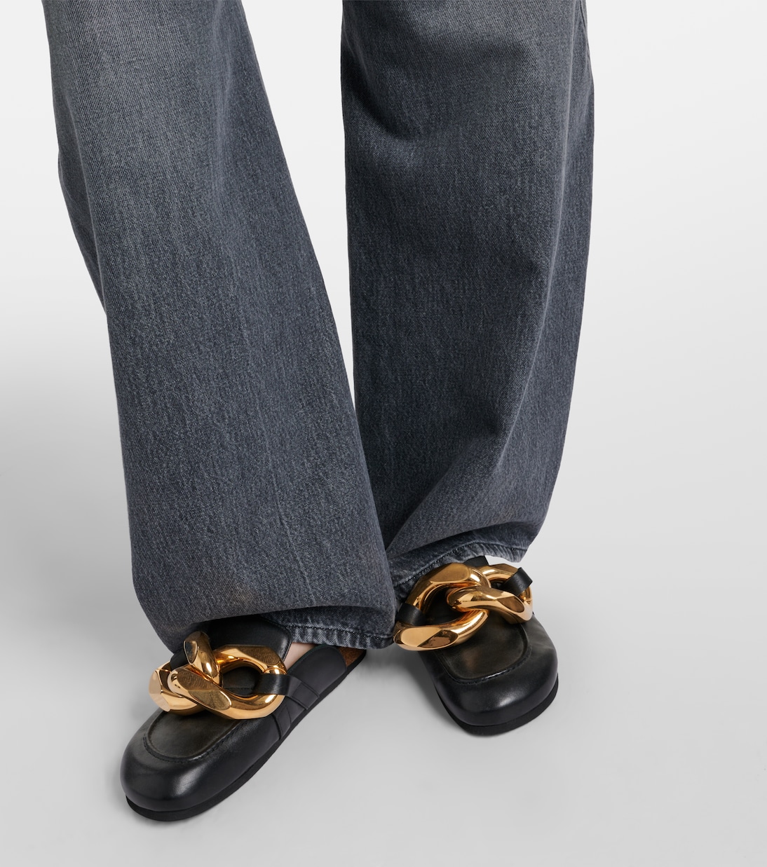 Mules en cuir à ornements | JW Anderson