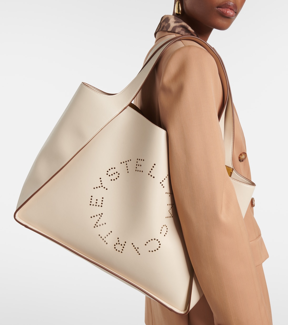 Shopper Stella Logo aus Lederimitat | Stella McCartney