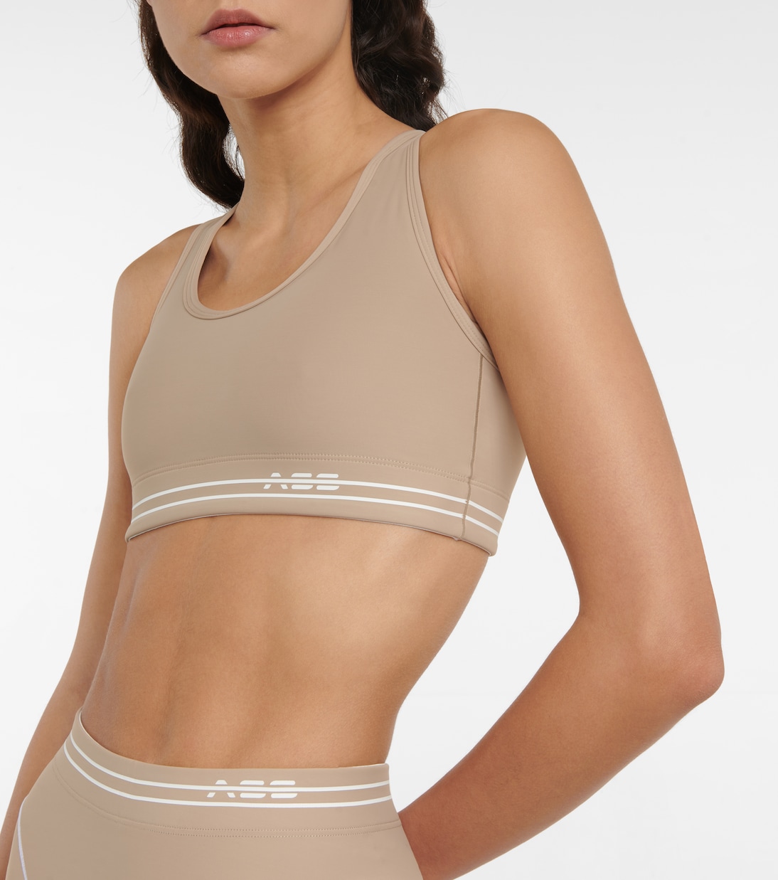 Crossover back sports bra | Adam Selman Sport