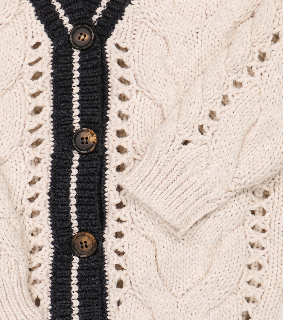 Cardigan en coton mélangé | Brunello Cucinelli Kids