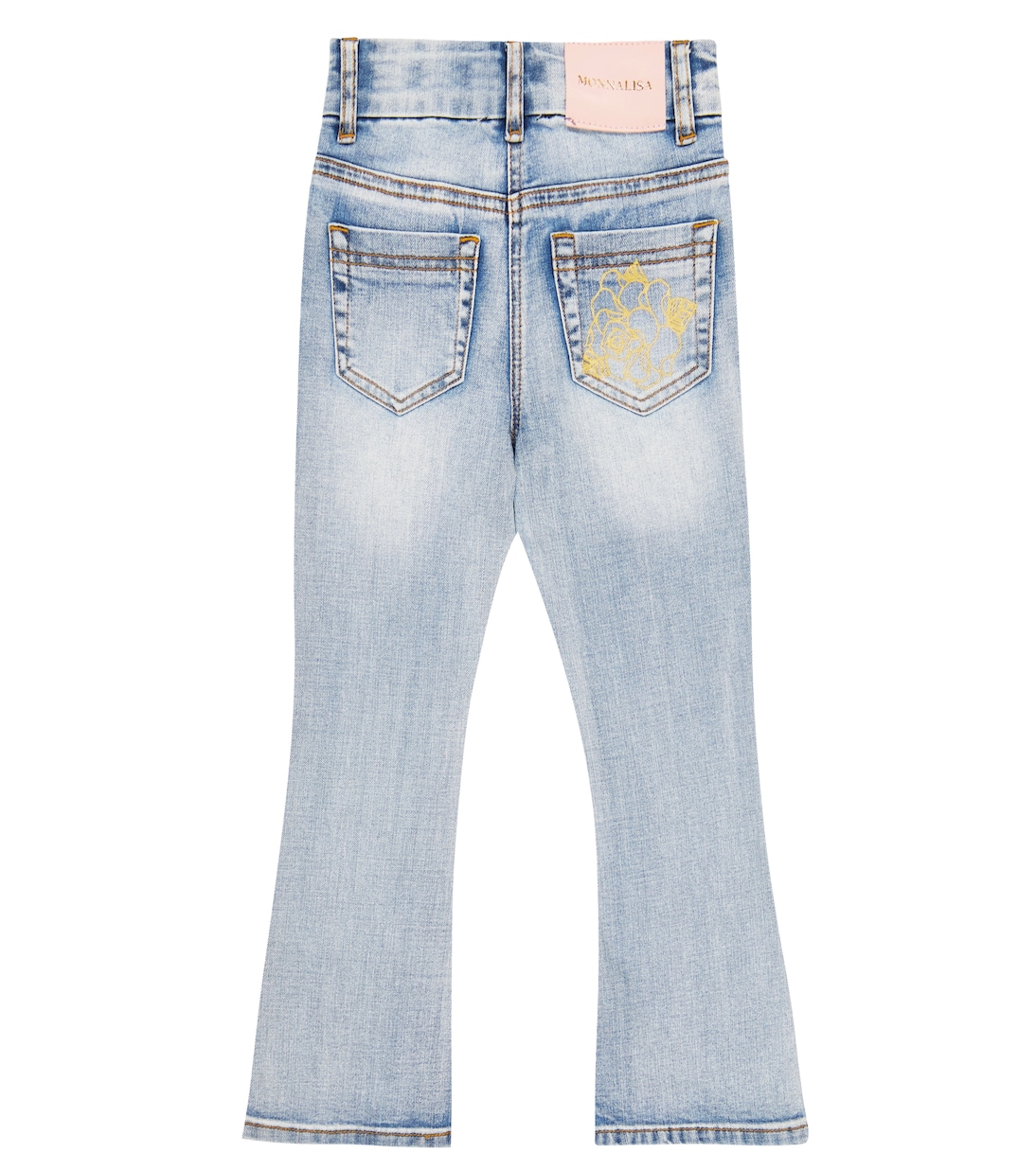 Jeans flared con stampa | Monnalisa