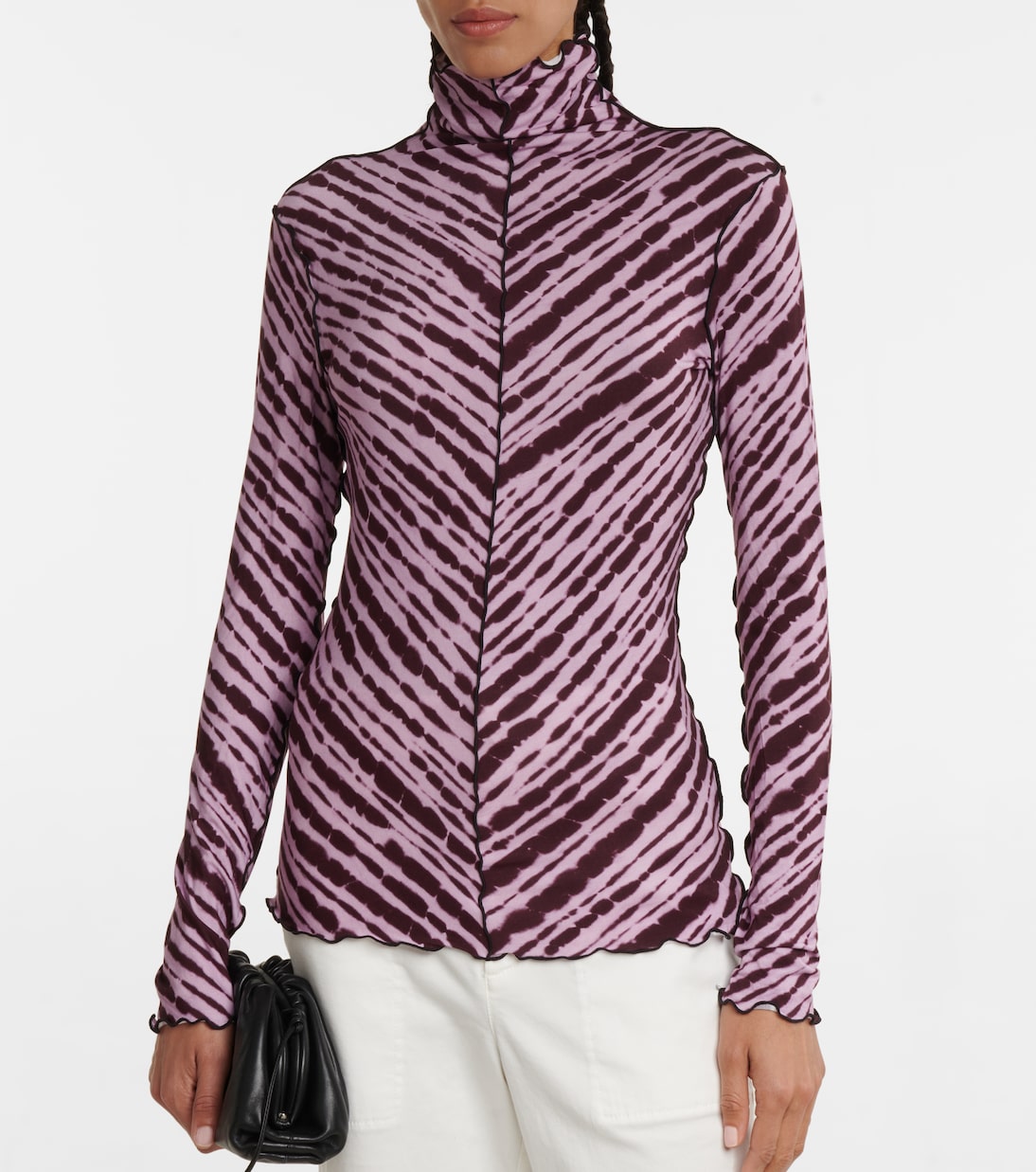 White Label top de punto fino estampado | Proenza Schouler