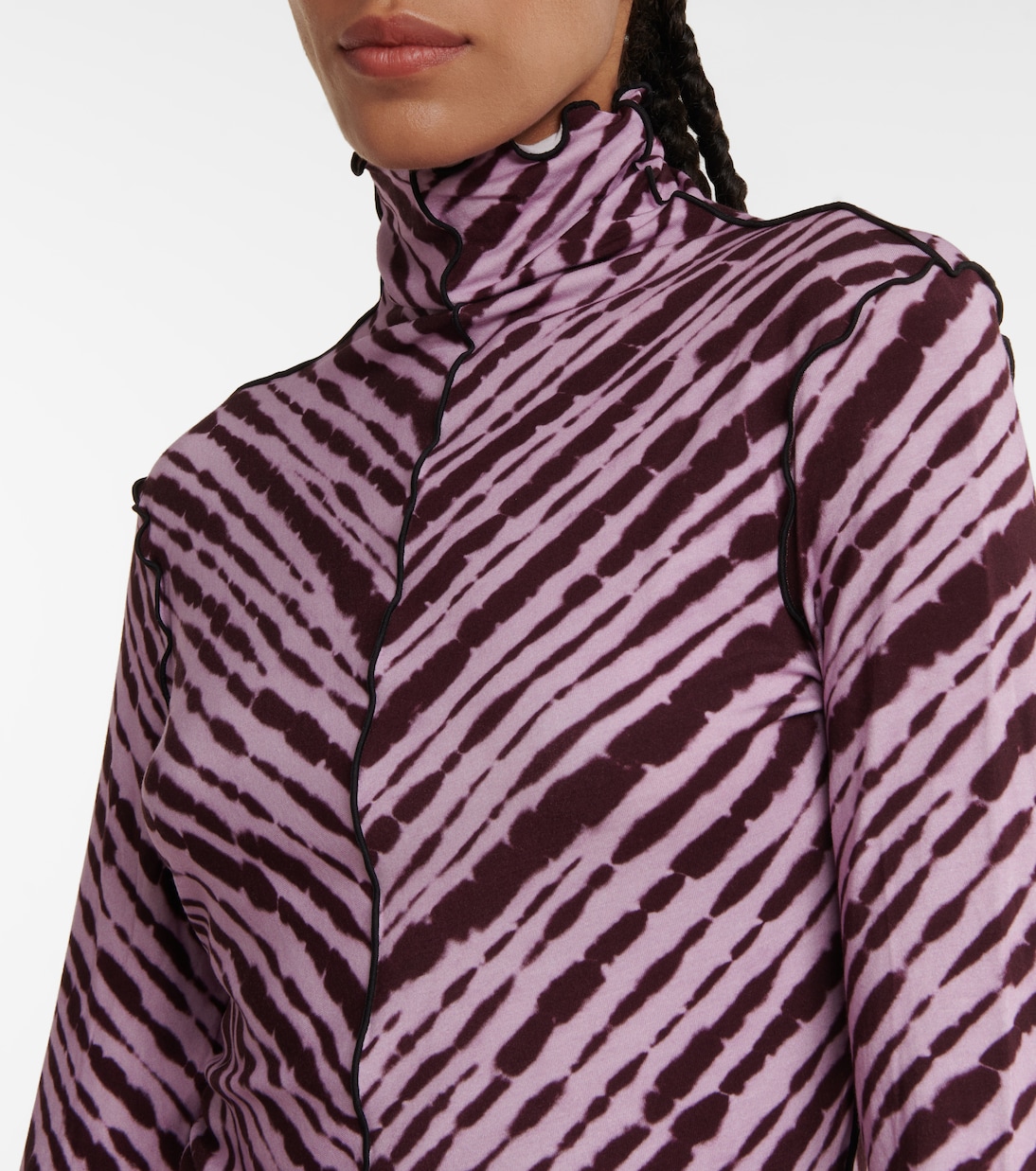White Label top de punto fino estampado | Proenza Schouler