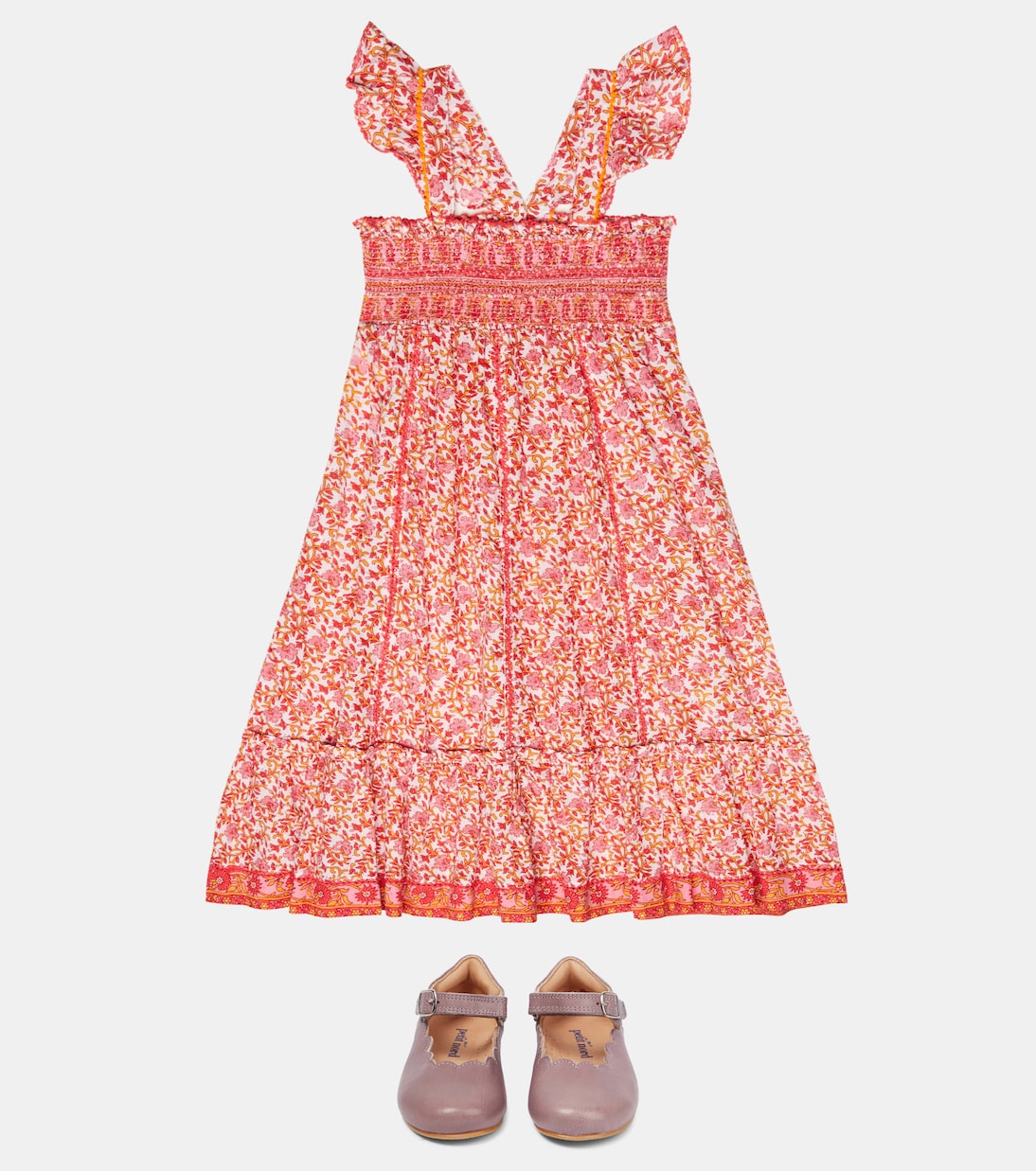 Robe Cindy à fleurs | Poupette St Barth Kids