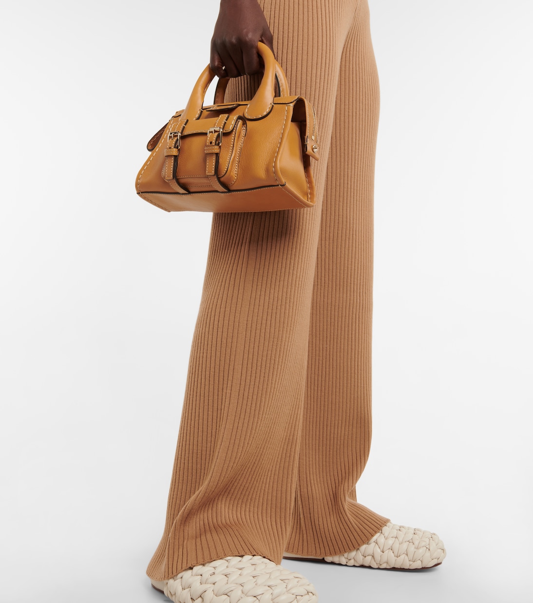 Pantaloni in lana e cashmere | Chloé