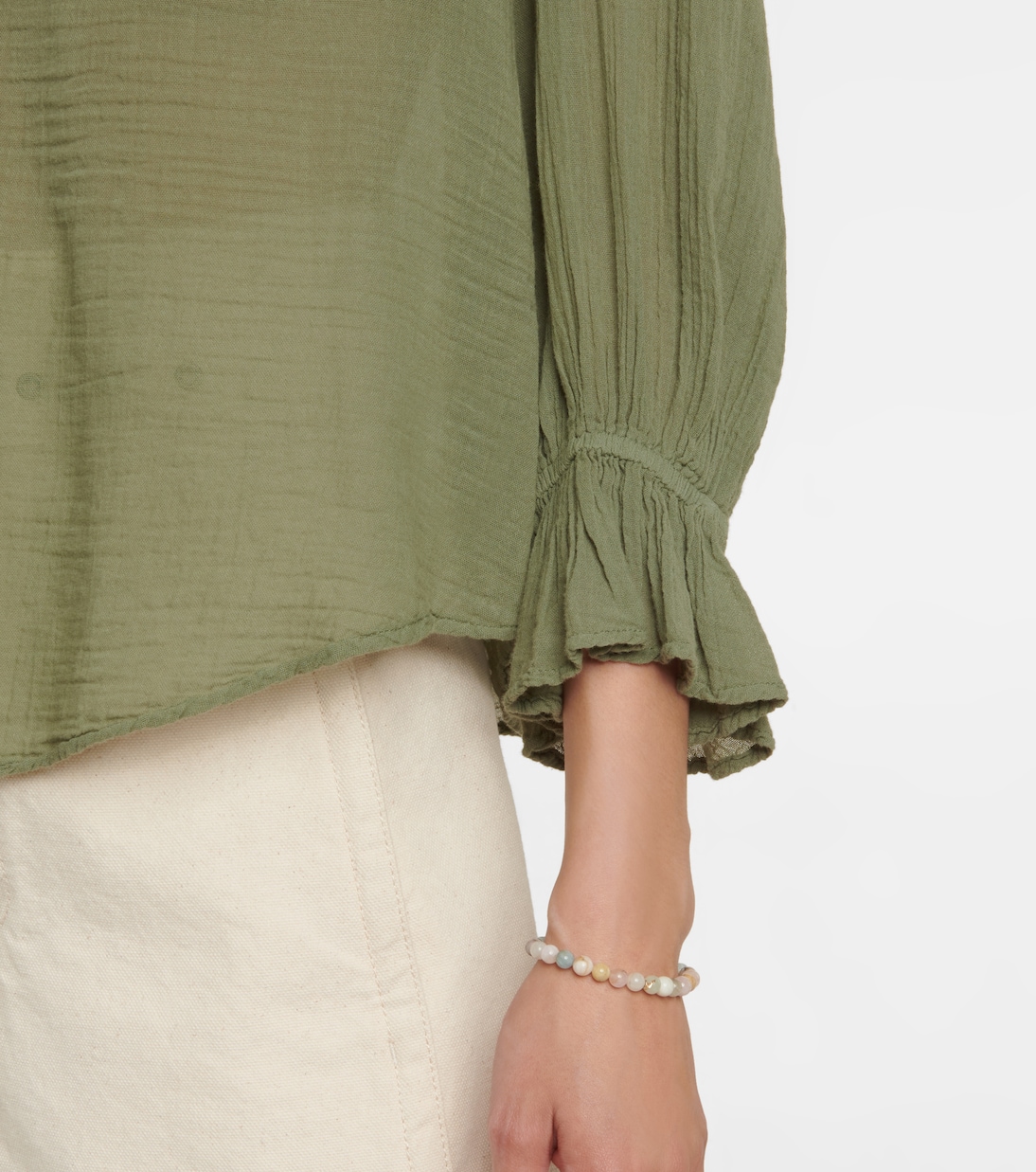 Blusa Dita in garza di cotone | Velvet