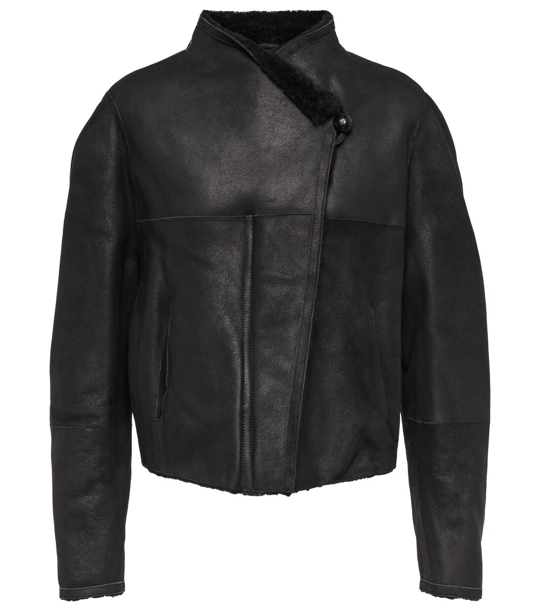 Lederjacke Acacilo mit Shearling | Isabel Marant