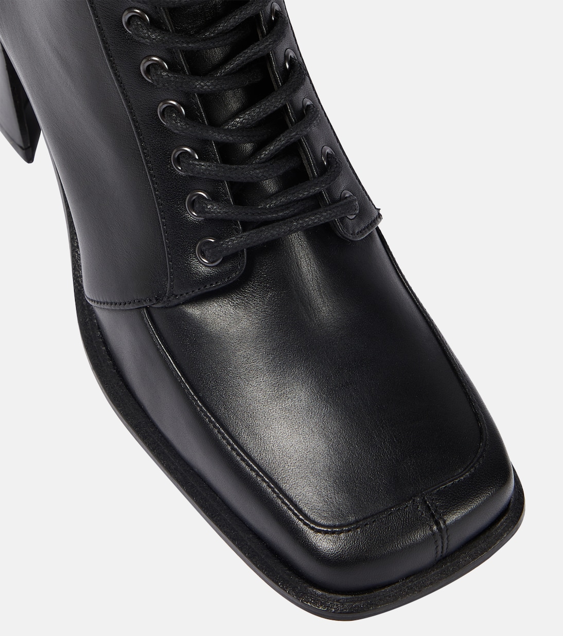 Botas altas con cordones de piel | Marine Serre
