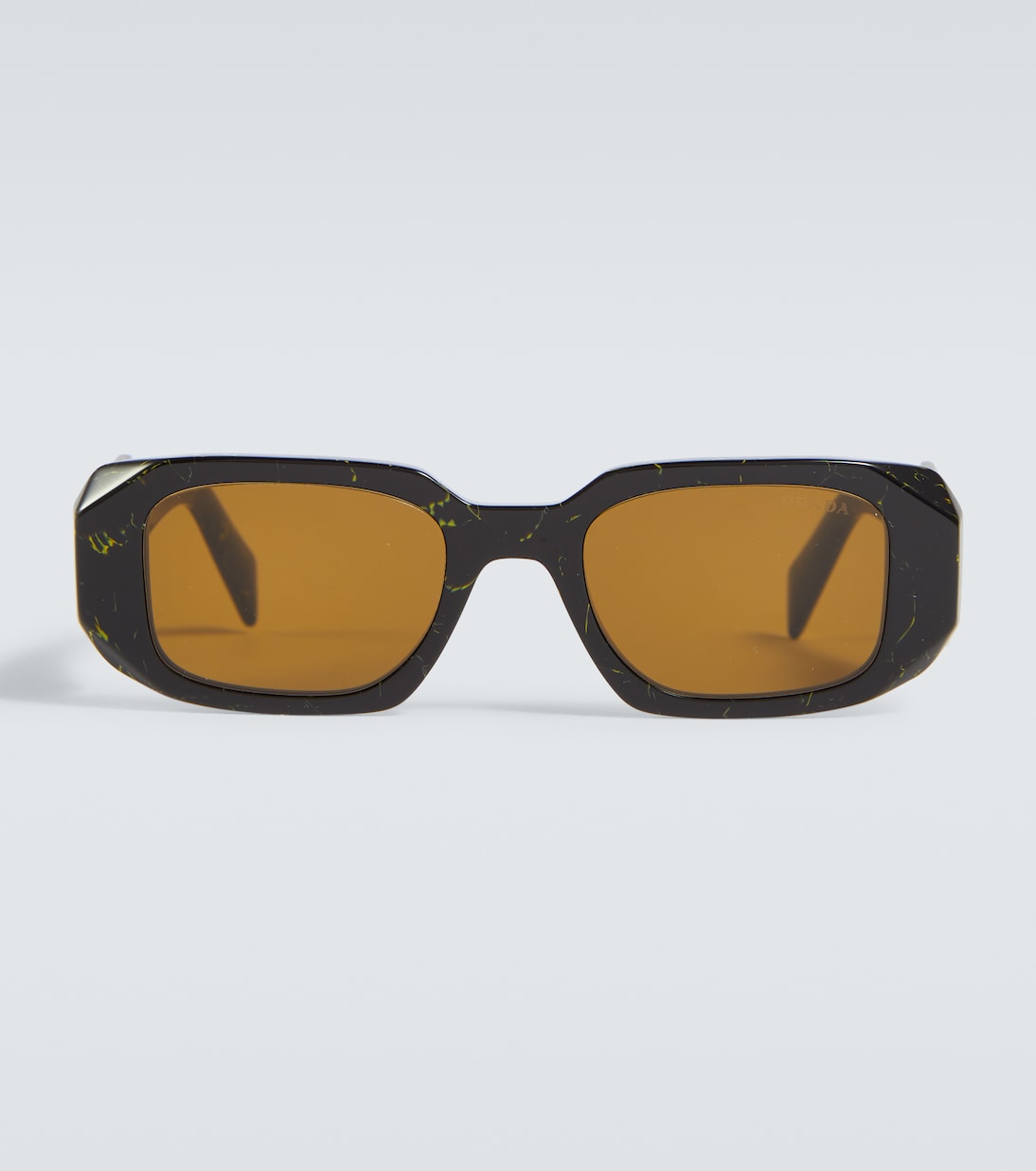 Rectangular acetate sunglasses | Prada